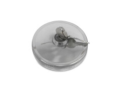 Tankdeckel Ø 60 mm mit Schloss und 2...