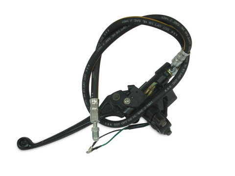 Hauptbremszylinder mit Bremsschlauch und Bremslichttaster MZ ETZ125, ETZ150