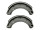 Satz - Bremsbacken vorn / hinten (regeneriert) (2 teilig) MZ RT125/3, ES125, ES150, TS125, TS150, ETZ125, ETZ150