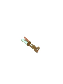 Kabelschuh / Rundsteckhülse Messing V4 ohne Isolierung (0,5-2,0mm²)