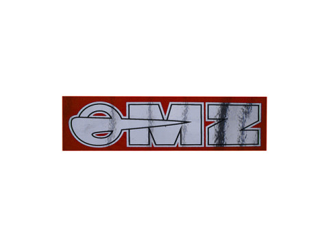 Schriftzug (Folie) "MZ Logo" chrom Größe 91,00 x 28,00mm
