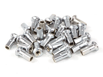 Satz - Nippel M4 (L=36,00mm) verzinkt matt (36 teilig) MZ ES125, ES150, ES175, ES250, ES175/1, ES250/1, ES300, ES175/2, ES250/2, ETS125, ETS150, ETS250 Trophy Sport, TS250, TS250/1, ETZ125, ETZ150, ETZ250, ETZ251, ETZ301, RT125, BK350