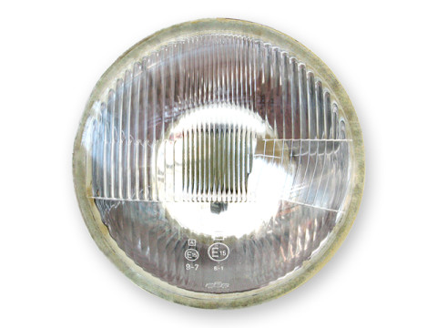 Scheinwerfereinsatz Bilux (gewölbtes Glas, mit E-Prüfzeichen) MZ ETZ125, ETZ150, ETZ250, ETZ251, ETZ300