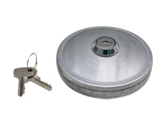 Tankdeckel Ø 60,00mm mit Schloss und 2...