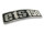Plakette / Emblem / Schriftzug "ETS 150" Aluminium Kotflügel hinten (zum Schrauben / Nieten) MZ ETS150