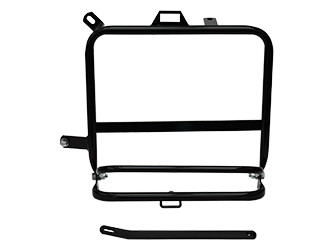 Seitengepäckträger links schwarz klappbar MZ ETZ125, ETZ150, ETZ251, ETZ301 bis Baujahr 1990