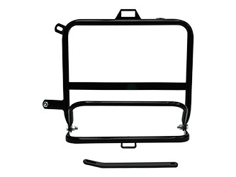 Seitengepäckträger links schwarz klappbar MZ ETZ125, ETZ150, ETZ251, ETZ301 ab Baujahr 1990