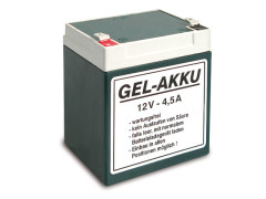 Batterie 12V 4,5 Ah (AKA Electric) Vlies - wartungsfrei 