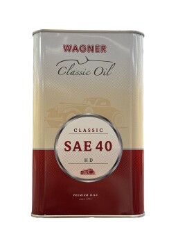 Motorenöl (4 Takt) Wagner (SAE 40) Oldtimer Classic Oil HD (Einbereich) hochlegiert (1,00 Liter)