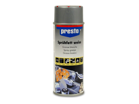 Sprühfett Presto Weiß - 400 ml