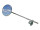 Rückspiegel / Stabspiegel (Befestigungsschelle D=22,00mm) rund IWL Pitty, SR56 Wiesel, SR59 Berliner Roller, TR150 Troll