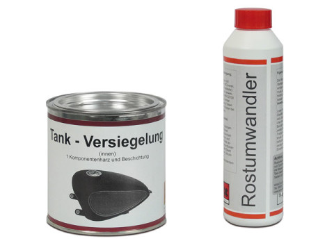 Wagner Tankversiegelungs-Set – Rostumwandler & Spezialversiegelung für Benzintanks bis 30 L