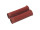 Satz - Griffgummi / Lenkergummi (ohne Bund, flache Form) rot (2 teilig) AWO Touren, Sport, EMW