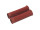 Satz - Griffgummi / Lenkergummi (ohne Bund, flache Form) rot (2 teilig) MZ BK350