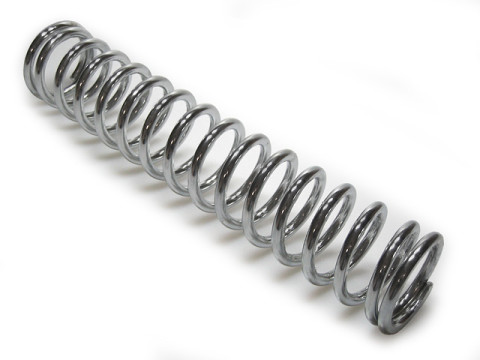 Chromfeder für Federbein (D=7,00mm, L=280,00mm, 16 Windungen) MZ ES125, ES150, ES250, ETS 125, ETS150, ETS250, TS125, TS150, TS250, TS250/1, ETZ125, ETZ150, ETZ250, ETZ251, ETZ301