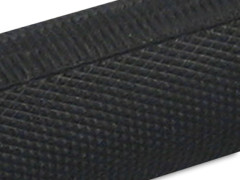Lenkergummi (mit Bund) links, schwarz MZ EMW, BK350