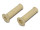 Satz - Griffgummi / Lenkergummi (großer Bund, flache Form) beige (2 teilig) MZ ES125, ES150, ES175, ES175/1, ES175/2, ES250, ES250/1, ES250/2, ETS125/1, ETS150/1, ETS250