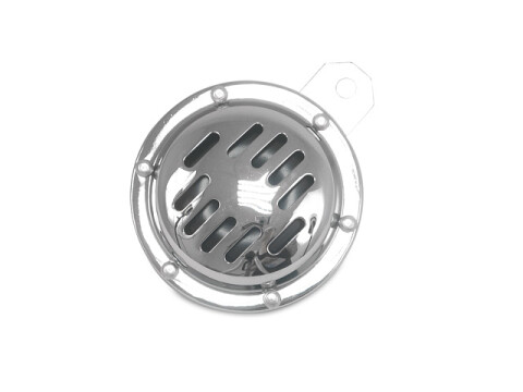 Hupe / Signalhorn 12V (Ø 100,00mm) genietet verchromt AWO Touren, Sport, EMW R35/2, R35/3