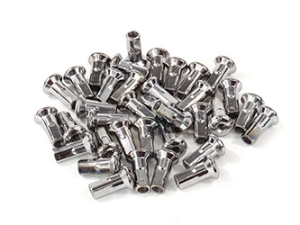 Satz - Nippel M4 (L=16,00mm) chrom (36 teilig) MZ ES125, ES150, ES125/1, ES150/1, ES175, ES250, ES175/1, ES250/1, ES300, TS250, TS250/1, ETZ125, ETZ150, ETZ250, ETZ251, ETZ301, ES175/2, ES250/2, ETS125, ETS150, ETS250 Trophy Sport