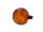 Blinker D=80,00mm (orange) mit schwarzer Endkappe vorn (mit E-Prüfzeichen) MZ ETS125/1, ETS150/1, TS125, TS150, TS250, TS250/1, ETZ125, ETZ150, ETZ250, ETZ251, ETZ301