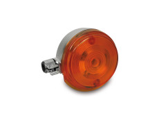 Blinker D=80,00mm (orange) mit chrom-look Endkappe vorn...