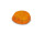Blinkerkappe / Lichtaustritt (einzeln) orange Ø80mm vorn (E-Prüfzeichen) MZ ETS125, ETS150, ETS250, TS125, TS150, TS250, TS250/1, ETZ125, ETZ150, ETZ250