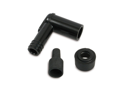 Kerzenstecker NGK (1 K-Ohm) (LB 01F) schwarz MZ ES125, ES150, ES175, ES250, ES300, ETS125, ETS150, ETS250, TS125, TS150, TS250, ETZ125, ETZ150, ETZ250, ETZ251, ETZ300