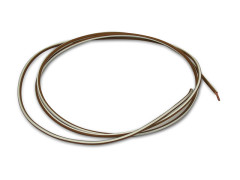 Kabel (1,5mm&sup2; ) braun/wei&szlig; (5 Meter)