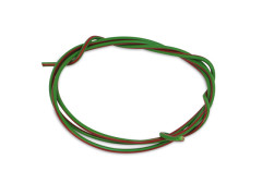 Kabel (1,50mm&sup2;) gr&uuml;n/rot (je Meter)