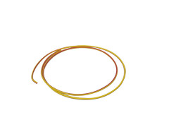 Kabel rot/gelb 1,5mm&sup2; (je Meter)