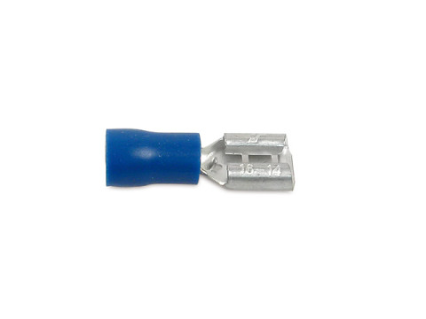 Kabelschuh - Flachsteckhülse 6,30 x 0,80mm (1,50 - 2,50mm²) mit Isolierung
