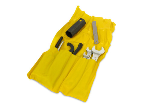 Werkzeugsatz mit Wickeltasche (10 teilig) Moped & Motorrad