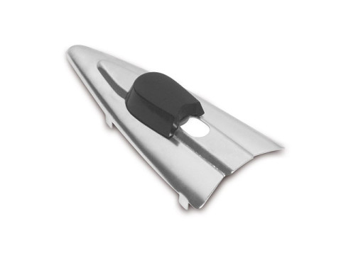 Zündschlossabdeckung (vorn spitz) chrom MZ ES125, ES150, ES250/2, ES175/2, ETS250 Trophy Sport