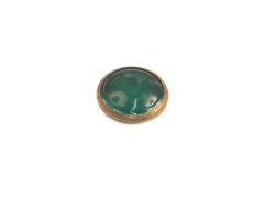 Kontrollglas HEL. (D=16,00mm) grün (Kupfer-Fassung)...