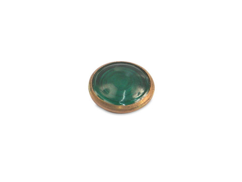 Kontrollglas HEL. (D=16,00mm) grün (Kupfer-Fassung) MZ EMW, BK350