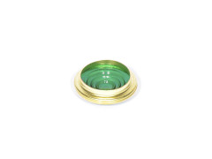 Kontrollglas HEL. (D=16,00mm) grün (Messing Fassung)...