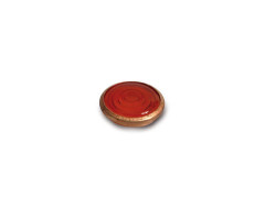 Kontrollglas HEL. (D=16,00mm) rot (Kupfer Fassung) MZ RT125