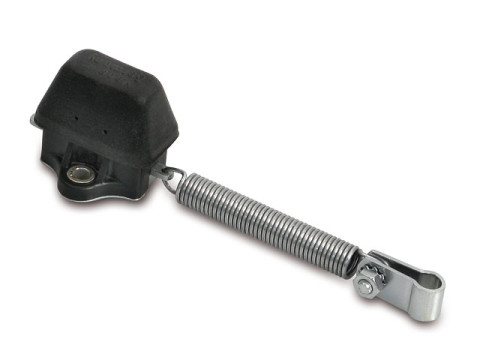 Bremslichtschalter / Stopplichtschalter hinten (mit Feder und Schelle) IWL SR56 Wiesel, SR59 Berliner Roller, TR150 Troll