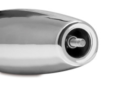 Auspuff (Ende konisch/Zigarre) D=35,00mm, L=800,00mm, zweiteilig, zerlegbar, chrom MZ ES125, ES150