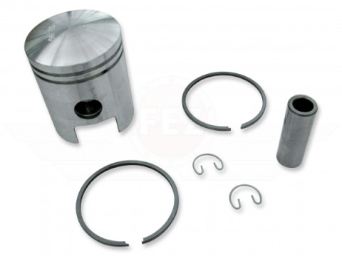 Kolben Ø 53,50 mm mit Kolbenbolzen Ø 15 mm – MZ ES125, ETS125, TS125