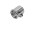 Klemmschelle Krümmer (D=35,00mm) (1956-58) mit Wulst, Dichtschnur