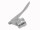 Handbremsarmatur komplett (Alu-Guß) Spitzhebel (mit Stellschraube, ohne Gasdrehgriffaufnahme) MZ RT125