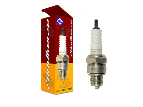 Zündkerze AKA Electric M14 - 260 Spezial (Kopf geriffelt) MZ RT125/1, RT125/2, RT125/3, BK350