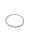 O-Ring (80,00 x 2,00mm) für Tachometer (zwischen Tacho und Lampe) Gummi IWL TR150 Troll