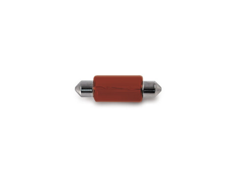 Glühlampe - Soffitte 6V 18W (rot) (SV8,5-41)