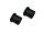 Satz - Gummipuffer / Gummilager Motoraufhängung vorn (moderne Ausführung) schwarz (gummigelagert) (2 teilig) AWO Sport