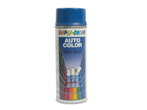 Spray Dupli-Color - Farbspray blau / enzianblau Acryl RAL 5010 seidenmatt DDR-Look (Spraydose 400ml)