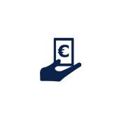 Ich hinterlege die Kaution in Höhe von 150,00€