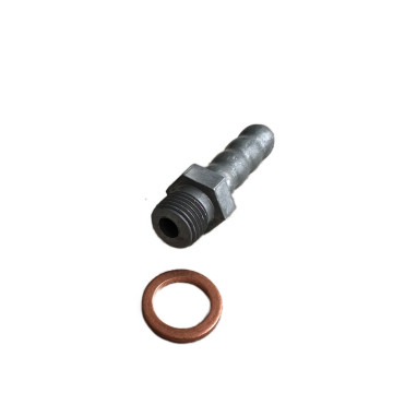 Satz - Schwenknippel / Schlauchanschluss Benzinhahn gerade MZ BK350, RT125