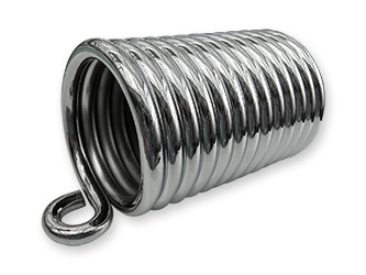 Sattelfeder linksgedreht chrom BMW R3, R4, R35, R11, R12, R16, R17
